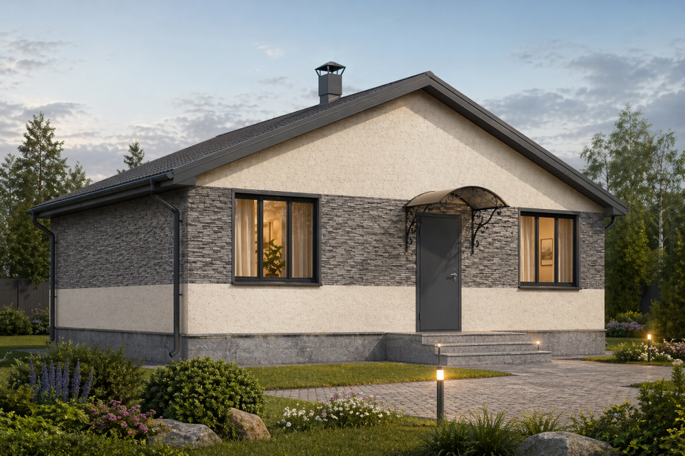 Дом 86,9 кв.м (ПБ8)